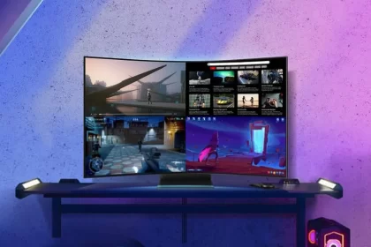 Samsung adds DisplayPort and more Multi View options to second massive Ark monitor