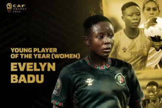 2023 CAF Awards: Evelyn Badu nominated in Women Player of The Year category