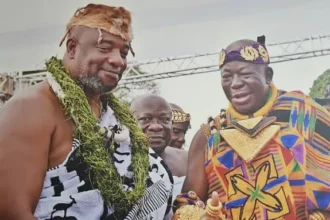 Otumfuo Osei Tutu II makes historic visit to Ga State