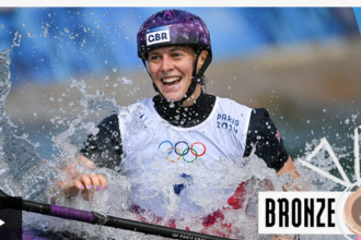 Great Britain’s Woods wins Olympic kayak single bronze