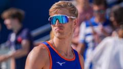 Steven van de Velde: Convicted child rapist booed on Olympic debut in beach volleyball