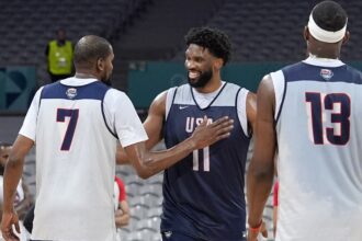 Joel Embiid chose to play for the U.S. over France at the Olympics. The French won’t let him forget