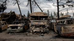 Jasper fire: Images show destruction from wildfire in Canada