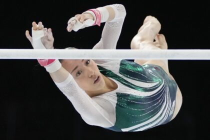 Nemour impresses with her bars routine at Olympics. Too bad for France, she has switched to Algeria