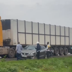 Gridlock on Accra-Tema Motorway after multi-vehicle crash