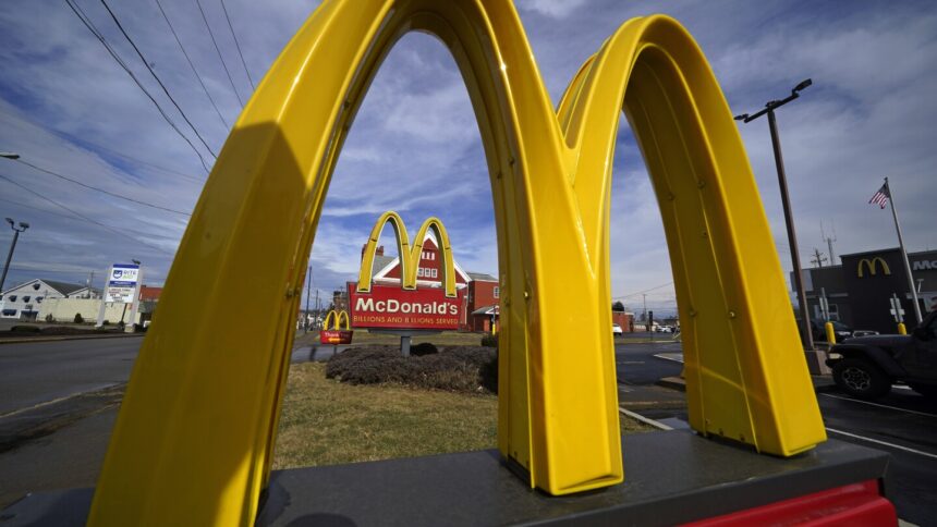 McDonald’s same-store sales fall for the 1st time since the pandemic, profit slides 12%