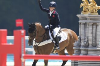 Britain wins first gold medal at Paris Olympics with victory in equestrian team eventing