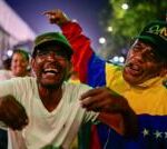 Venezuela election: Choreographed celebrations as Nicolas Maduro claims victory