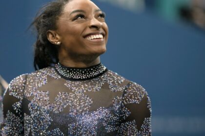 Simone Biles to compete on all four events at Olympic team finals despite calf injury