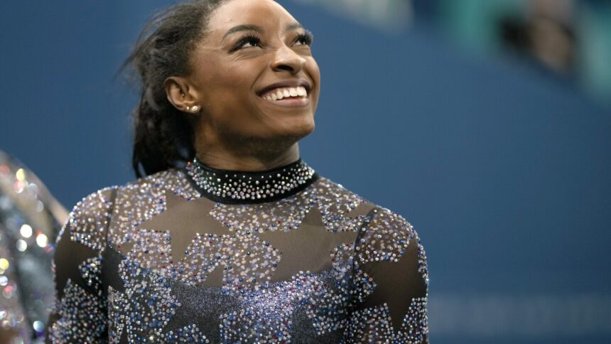 Simone Biles to compete on all four events at Olympic team finals despite calf injury