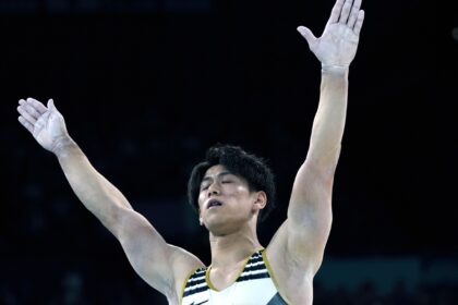 Japan surges past China for Olympics men’s gymnastics team gold, Americans end drought with bronze