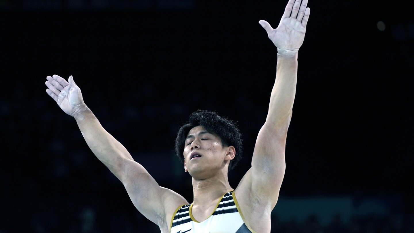 Japan surges past China for Olympics men’s gymnastics team gold, Americans end drought with bronze