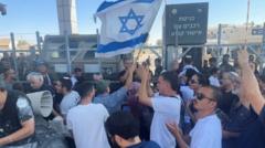 Israeli protesters enter Sde Teiman army base after soldiers held over Gaza detainee abuse