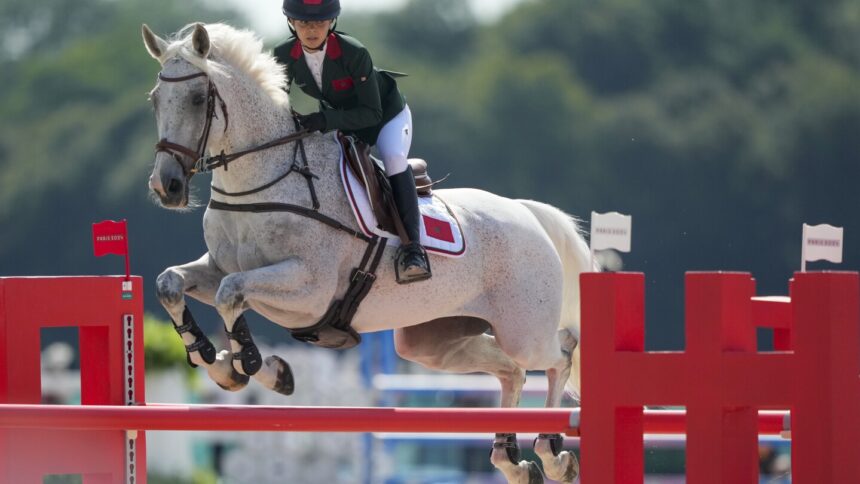 Moroccan rider Slaoui hopes her performances at Paris Olympics inspires others to become equestrians