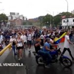 Venezuelans take to the streets to protest declaration of Maduro election victory