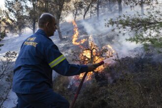 Multiple evacuations ordered in southern Greece as wildfires return to fire-struck island