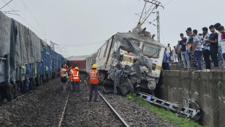 Passenger train derails in India, killing 2 passengers and injuring 20 others