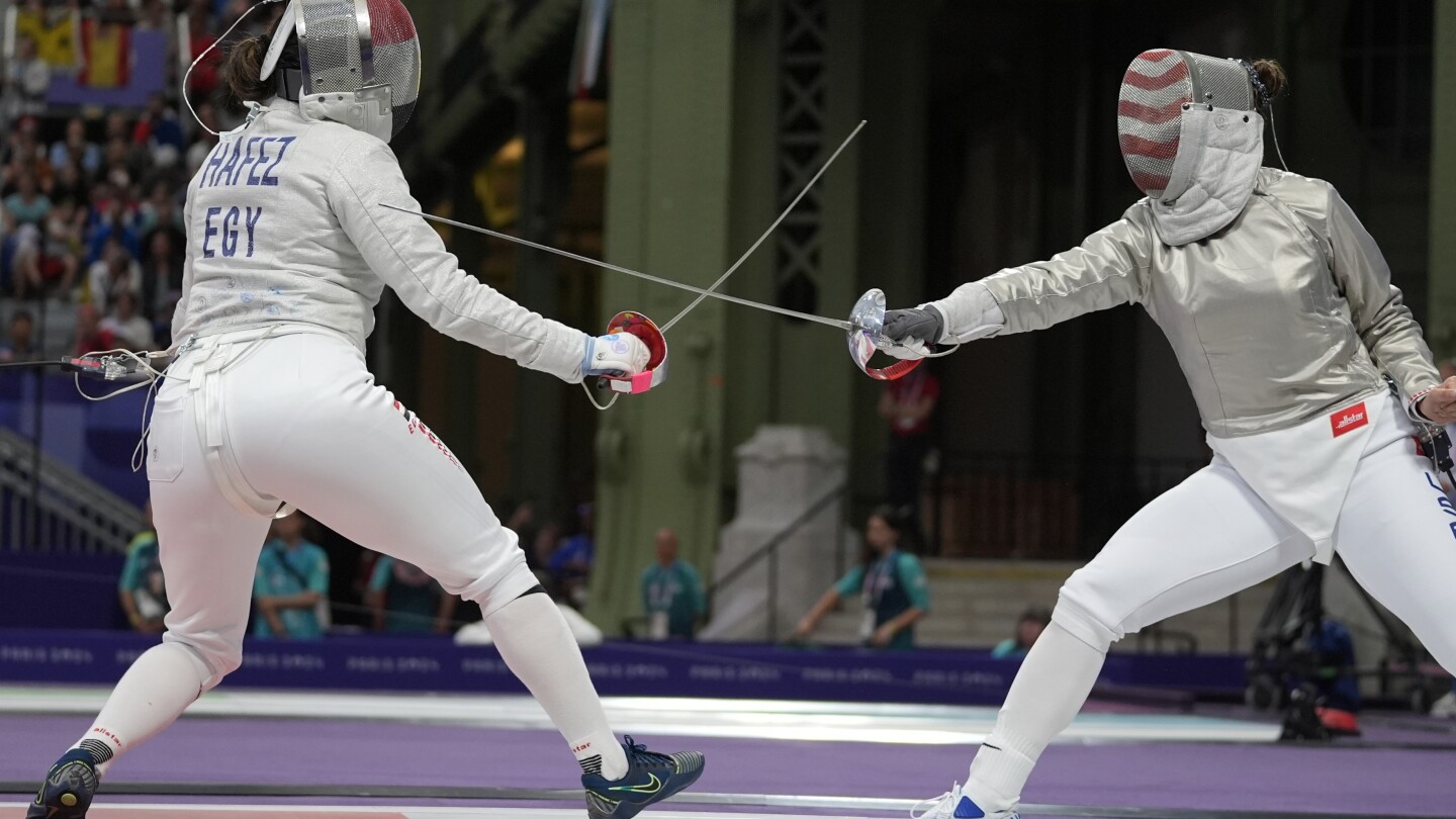 Egyptian fencer Nada Hafez reveals she competed at the Paris Olympics while 7 months pregnant