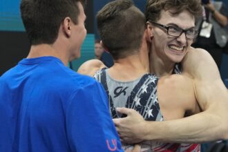 Stephen Nedoroscik waited his whole life for one routine. The US pommel horse specialist nailed it