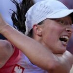 Swiatek remains on course for another title at Roland Garros by reaching the Olympic quarterfinals