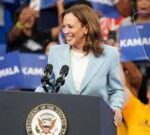 Kamala Harris challenges Donald Trump to debate at Georgia rally