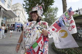 Meet the Olympics superfan who spent her savings to get to her 7th Games