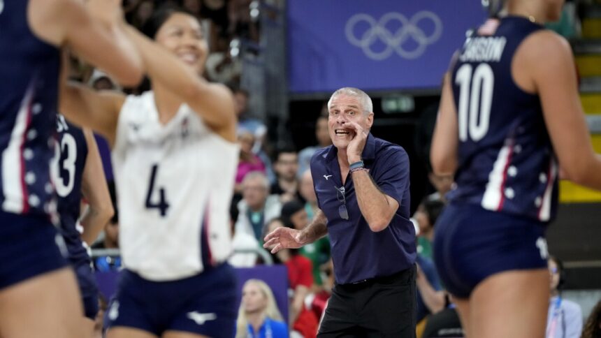 Hancock replaces injured Carlini as setter on U.S. women’s Olympic volleyball team