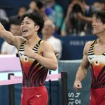 Japan’s Shinnosuke Oka wins men’s all-around title. Defending Olympic champion Hashimoto falters