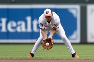 Top-ranked prospect Jackson Holliday hits a grand slam in his first game back from the minors