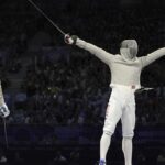 South Korea’s Oh Sanguk wins his 2nd fencing gold at Paris Olympics against a Hungarian great