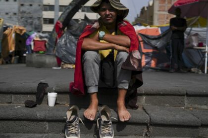 Venezuelan migrants in Mexico worry for their loved ones as political unrest roils their homeland