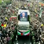 Funeral procession and prayers held for Hamas leader Haniyeh in Tehran