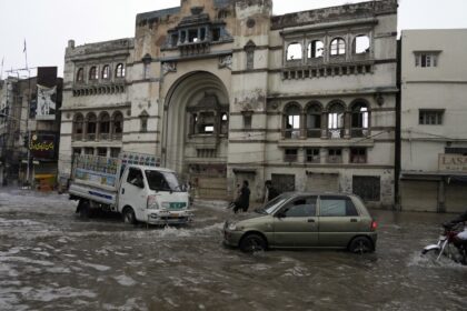 Pakistan’s cultural capital sees record rainfall, flooding streets and affecting life