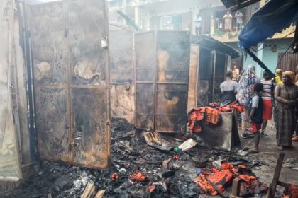 Kumasi: Fire destroys over 40 shops at Kwadaso market