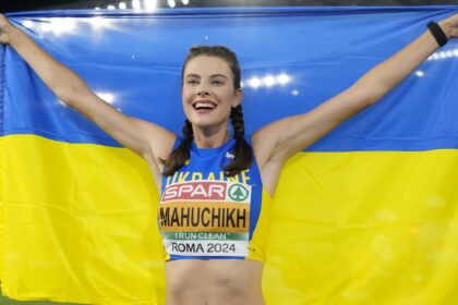 Olympics on her mind, Ukraine in her heart, world-record high jumper goes for a gold medal in Paris