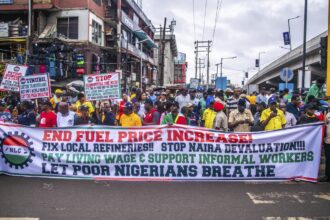 Security forces fire tear gas as anti-government protests break out across Nigeria