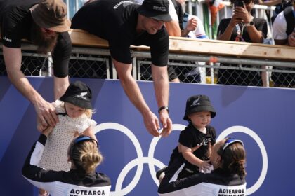 Three moms win rowing medals at Paris Olympics and celebrate their victories with their kids