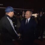 Putin greets prisoners freed in swap with US as they arrive in Moscow