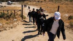 US border migrant crossings fall for fifth month in a row