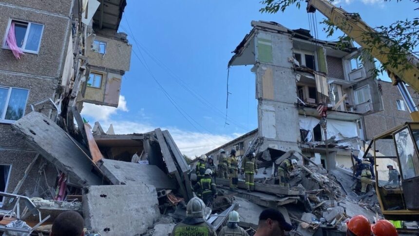 At least 4 dead in apartment block collapse following gas explosion in Russia’s Ural Mountains