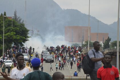 Rights group says security forces have killed 9 during protests over Nigeria’s economic crisis