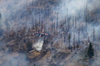 Increasing wind and heat plus risk of thunderstorms expected in fight against California wildfire