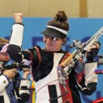 Chiara Leone wins women’s 50-meter rifle 3 positions shooting for 1st Swiss gold at Paris Olympics