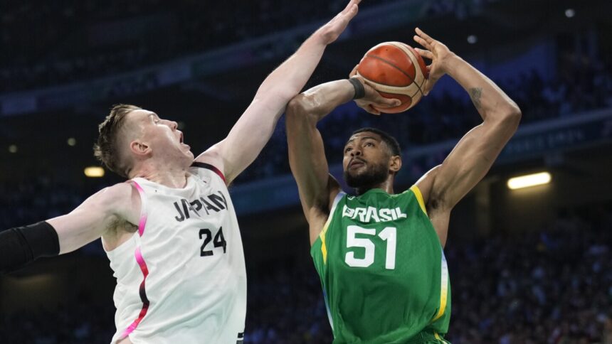 Brazil beats Japan 102-84 behind Bruno Caboclo’s 33 points to keep Olympic quarterfinals hopes alive