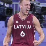 Latvia stays perfect in pool play with victory over France in men’s 3×3 basketball at Paris Games