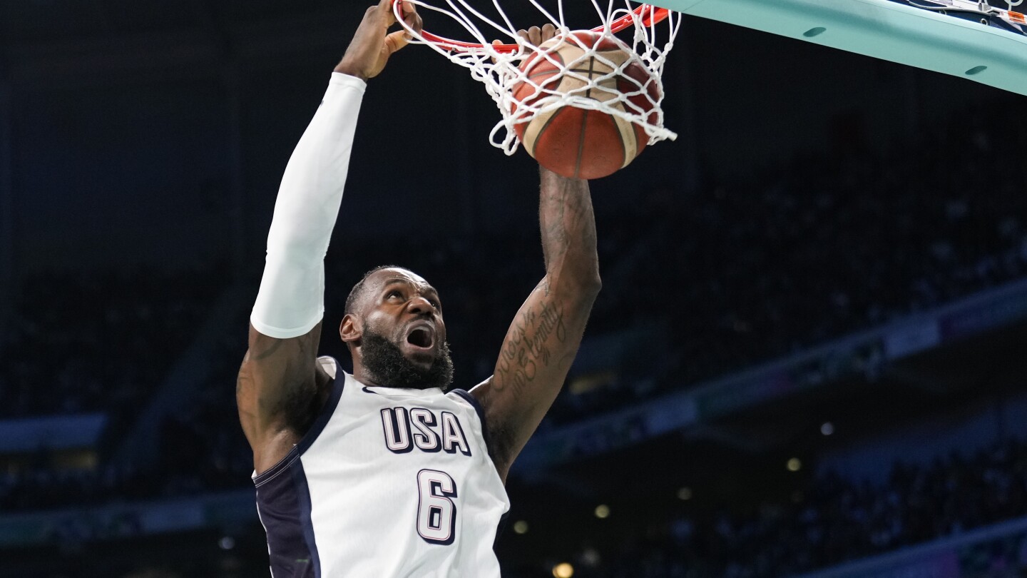 US Olympic basketball team seeks No. 1 seed going into Paris Games quarterfinals