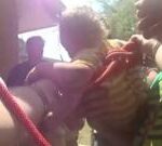 Kansas: Toddler rescued after falling down 10-ft pipe