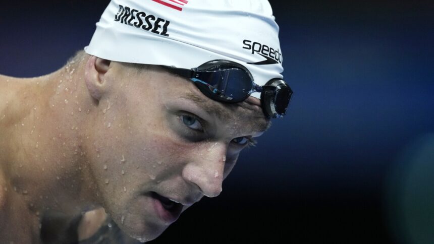 Heartbroken US star Caeleb Dressel misses chance to defend Olympic titles in 50-meter free, 100 fly