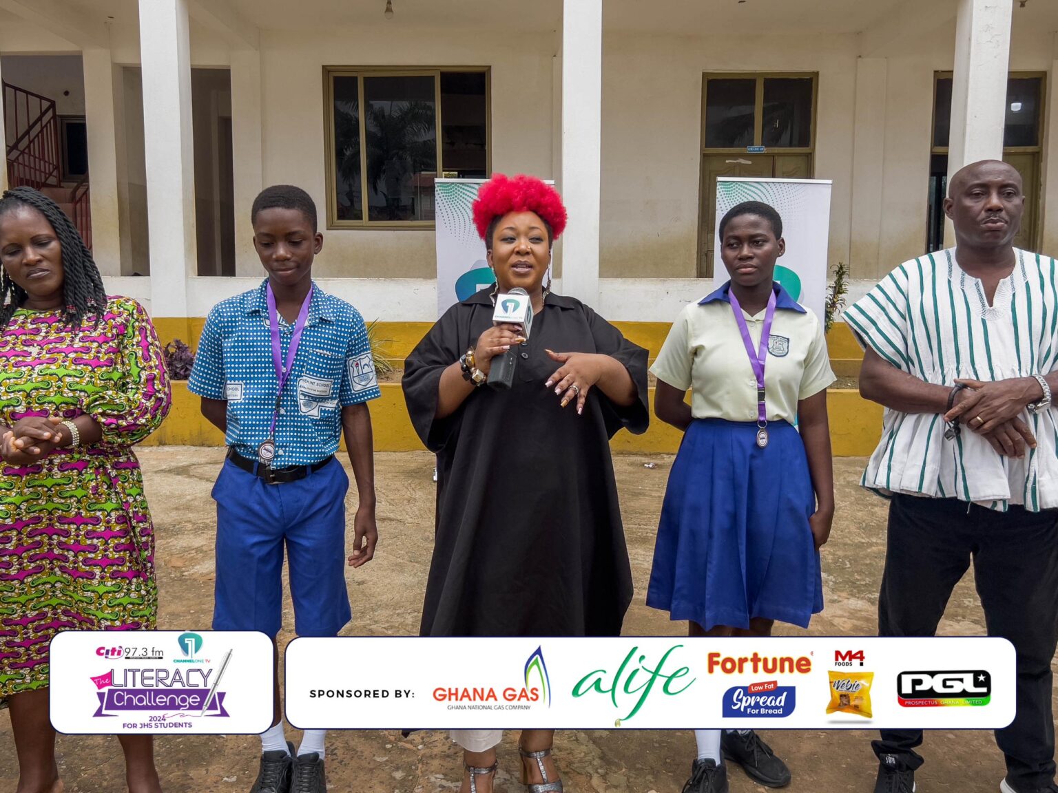 Channel One TV and Citi FM award medals to Top 10 Literacy Challenge contestants