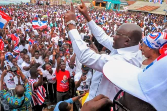 Ghana is moving into digitalisation era, not ‘akonfem’ era – Bawumia mocks Mahama